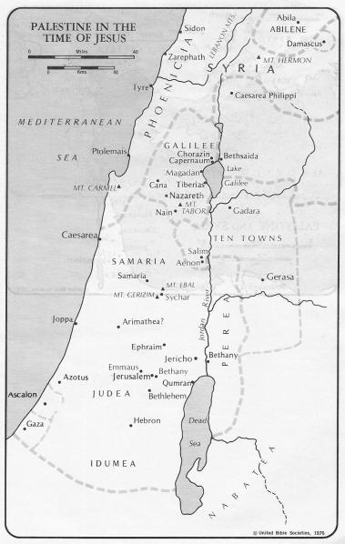 Palestine in time of jesus